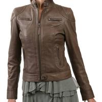 Gambar jaket kulit wanita dari Candra leather garut undefined 1 Tokopedia