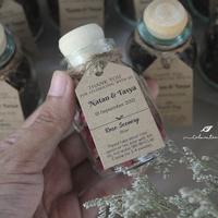 Gambar Souvenir Hadiah Pernikahan/ wedding favor / suvenir unik - botol kaca mini dari CalmanTea undefined 4 Tokopedia