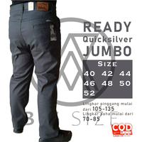 Gambar Celana Chino Jumbo Pria/Big size 40-52 - Hitam pekat, 40 dari YARA BIG SIZE Official undefined 1 Tokopedia