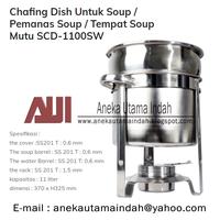 Gambar SCD-1100SW Chafing Dish Untuk Soup - Pemanas Soup - Wadah Tempat Soup dari Aneka Utama Indah undefined 1 Tokopedia