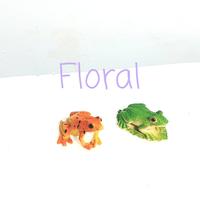 Gambar Hiasan Aquarium Kodok Lucu - Orange dari Floral Verbena undefined 1 Tokopedia