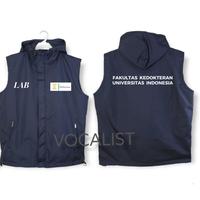 Gambar Rompi Custom Bordir Taslan Waterproof KS - Navy, XXL dari Elmiira undefined 1 Tokopedia