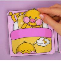 Gambar bebek viral doll quite book paper duck mainan edukasi anak viral - Tidak dilaminas dari Devanka SS Shop undefined 3 Tokopedia