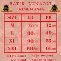 Gambar Baju Batik Lengan Panjang Anak Laki - laki Umur 3 - 14th _ Batik Anak - Petir coklat, L dari Aliyah Jaya Shop undefined 2 Tokopedia