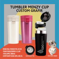 Gambar Tumbler, Thumbler, Tambler, Tumblr, Thumblr, Tamblr, Tumbler Custom 06 - HITAM GF 1 SISI dari AXL Grafir & Marking undefined 1 Tokopedia