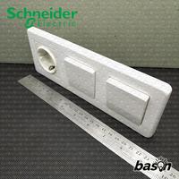 Gambar SCHNEIDER Leona Triple Outlet - Stop Kontak / Saklar 3 Gang Tripel - 3 1G dari Bason undefined 5 Tokopedia