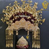 Gambar Set Mahkota pengantin palembang sepuh emas dari VIO WEDDING ACC undefined 1 Tokopedia