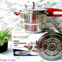 Gambar VICENZA V-328 PRESSURE COOKER PANCI PRESTO 12 LITER dari Xll Yoss undefined 3 Tokopedia