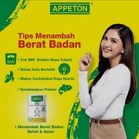 Gambar Appeton Weight Gain Susu Untuk Gemuk Rasa Vanila / Coklat (Dewasa) - 9 - Coklat, 900g dari Nands Baby'S undefined 3 Tokopedia