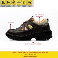 Gambar Sepatu safety G-07 dengan besi di ujung by Working sneakers for you - Hijau, 39 dari OmegaJava undefined 4 Tokopedia