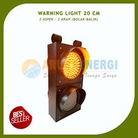 Gambar Lampu LED Traffic Light Warning Light 20 Cm 2 Aspek dari ARUNA ENERGI undefined 4 Tokopedia