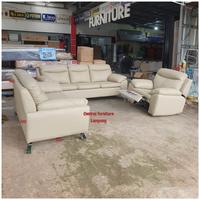 Gambar Sofa Premium Bellagio 3.2.1 Recliner Cappucino mewah dari Central Furniture Wayhalim undefined 1 Tokopedia