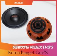 Gambar Audio Mobil SUBWOOFER METALLIC ET12 S HIGH END SHBW SHIN SUBWOOFER 1pc dari BAbon audio undefined 1 Tokopedia