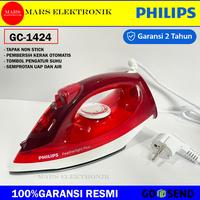 Gambar SETRIKA UAP PHILIPS GC 1424 / GC 1418 - NEW 2022 / GARANSI RESMI - GC-1424 ( RED) dari Mars elektronik undefined 1 Tokopedia