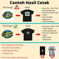 Gambar Kaos custom sablon satuan baju costum kata kata tulisan couple cod - Anak, S dari Local Pride Stuff undefined 5 Tokopedia