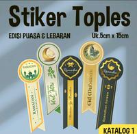 Gambar KATALOG 1 | STIKER TOPLES KUE KERING EDISI IDUL FITRI / RAMADHAN - STI1 dari Cetak_Label undefined 1 Tokopedia