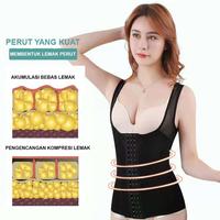 Gambar Korset Pelangsing Perut Buncit - Korset Membantu Mengangkat Dada - Krim, XL dari YanTatoo undefined 1 Tokopedia