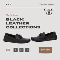Gambar Sepatu Pria Shoes Gucci GG men Driver Interlocking G leather Original - 8 dari SJ2 undefined 1 Tokopedia