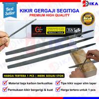 Gambar Kikir Pengasah Asahan Mata Gergaji Kayu Besi Segitiga 4" Harga 1 PCS - NEWDELAND1PCS dari IKA-OFFICIAL undefined 1 Tokopedia