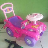 Gambar Mobil Jeep Berbi Princes Shp Bj-597 - Mobil Dorong Anak Cewek / Mainan - pink dari luckysaputra0814503 undefined 3 Tokopedia