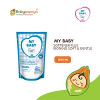 Gambar My Baby Softener Plus Ironing 1500 ml Soft & Gentle dari Babypapayaid undefined 1 Tokopedia