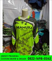 Gambar Setelan Kaos Jersey Pramuka Full printing Kerah Kemeja Bebeas Custom - CUSTOM NAMA, LENGAN PENDEK dari RGDESAIN.ID undefined 5 Tokopedia