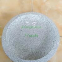 Gambar cobek bulat 25 cm / cobek batu 25 cm dari 77craft undefined 3 Tokopedia