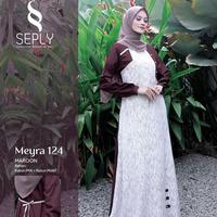 Gambar GAMIS SEPLY MEYRA 124 - XL dari pojok hanifa undefined 1 Tokopedia