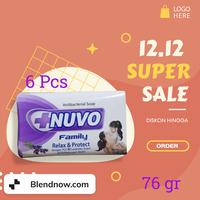 Gambar Sabun Nuvo 76 gr batangan ungu 6 pcs dari DEDY BERKAH undefined 4 Tokopedia