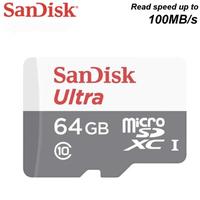 Gambar Kartu Memori MicroSD Sandisk Ultra Class 10 64GB kecepatan 100Mbps dari Cahaya Digital CCTV undefined 1 Tokopedia