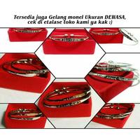 Gambar Gelang Monel Bayi & Anak & dewasa GRATIS Ukir Nama - 0-12 bulan dari Simpleaccmonel undefined 4 Tokopedia