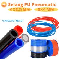 Gambar Selang PU 6 mm x 4 mm / Pneumatic hose / OD - 4mm x 2.5mm, Biru dari XIN LIFA undefined 1 Tokopedia
