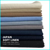 Gambar Kain Linen Pure Import Polos Premium Kemeja Gamis Koko Tunik ATN #003 dari devirapradani undefined 2 Tokopedia