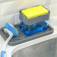 Gambar Dispenser Sabun Cuci Piring FREE SPONGE SABUT - Wadah Sabun Dapur dari Cotton Light Craft undefined 1 Tokopedia