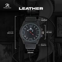 Gambar PhiLipe Ricci Jam Tangan Pria Analog Kulit & Karet Terbaru KLDRP - Strap Karet dari PhiLipe Ricci undefined 3 Tokopedia