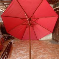 Gambar KAIN TENDA PAYUNG TAMAN CAFE RESTO ANTI AIR SUDAH JADI TINGGAL PASANG - Orange, Diameter 2,5 m dari IN Furniture undefined 2 Tokopedia