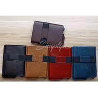 Gambar Dompet Pria Mini Kulit Asli Premium Card Holder Smart Wallet GN-SC1 - Dark Brown dari simplipro undefined 4 Tokopedia