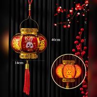 Gambar Lampion Kelinci Dekorasi Imlek Lampu Gantung Anak Lampion Nyala Rabbit - 3D ULIR KECIL dari MadisonShop undefined 2 Tokopedia