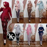 Gambar Rok plisket batik wanita bawahan kebaya modern motif Lereng - Lereng Pink dari Keenan Grosir undefined 5 Tokopedia