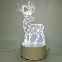 Gambar Lampu Tidur 3D / lampu hias Creative Visualization Lamp Character - Bear dari HangOn Official Store undefined 4 Tokopedia