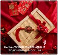 Gambar IMLK-251 : Gantungan Imlek Plastik Bludru Fu (per buah) - gentong dari Pita Renda undefined 5 Tokopedia