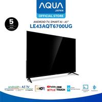 Gambar AQUA JAPAN TV 43 INCH SMART ANDROID DVB T2 43AQT6700 4K UHD dari Jacob Elektronik undefined 2 Tokopedia