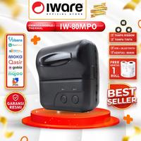 Gambar Iware Printer Kasir Bluetooth Thermal Portabel MP-8008 Hitam Adaptor Label Roll 80mm USB & Bluetooth 3.0 Garansi Resmi 1 Tahun Best Seller - MP-80MPO dari Iware.id undefined 2 Tokopedia