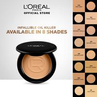 Gambar L’Oreal Paris Infallible Oil Killer High Coverage Powder - 123 Natural Van dari L'Oreal Paris ID undefined 2 Tokopedia