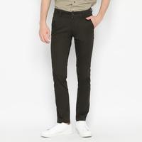 Gambar POLICE Celana Chino Slim Fit Cotton Twill Stretch Pria Coklat Tua - Coklat Tua, 31 dari RBJ undefined 4 Tokopedia