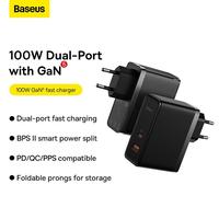 Gambar BASEUS GAN5 PRO 100W FAST CHARGER HANDPHONE ADAPTOR LAPTOP USB TYPE C dari boss muda88 undefined 3 Tokopedia