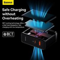 Gambar BASEUS GAN5 PRO 100W FAST CHARGER HANDPHONE ADAPTOR LAPTOP USB TYPE C dari boss muda88 undefined 4 Tokopedia