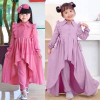Gambar Unik Long Set ABG Usia 8th-13th Baju Setelan Anak Perempuan Remaja New - Maron, 11-12 tahun dari PIYAKU undefined 1 Tokopedia
