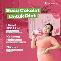 Gambar Herslim Herwell Meal Replacement Rasa Cokelat 20 Sachet - 1 SACHET dari Flimty Fiber Official. undefined 1 Tokopedia