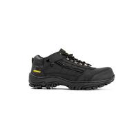 Gambar Sepatu Safety Pria Ujng Besi Boot Hiking Murah Berkualitas Warna Hitam dari Momo Oficial Collection undefined 4 Tokopedia